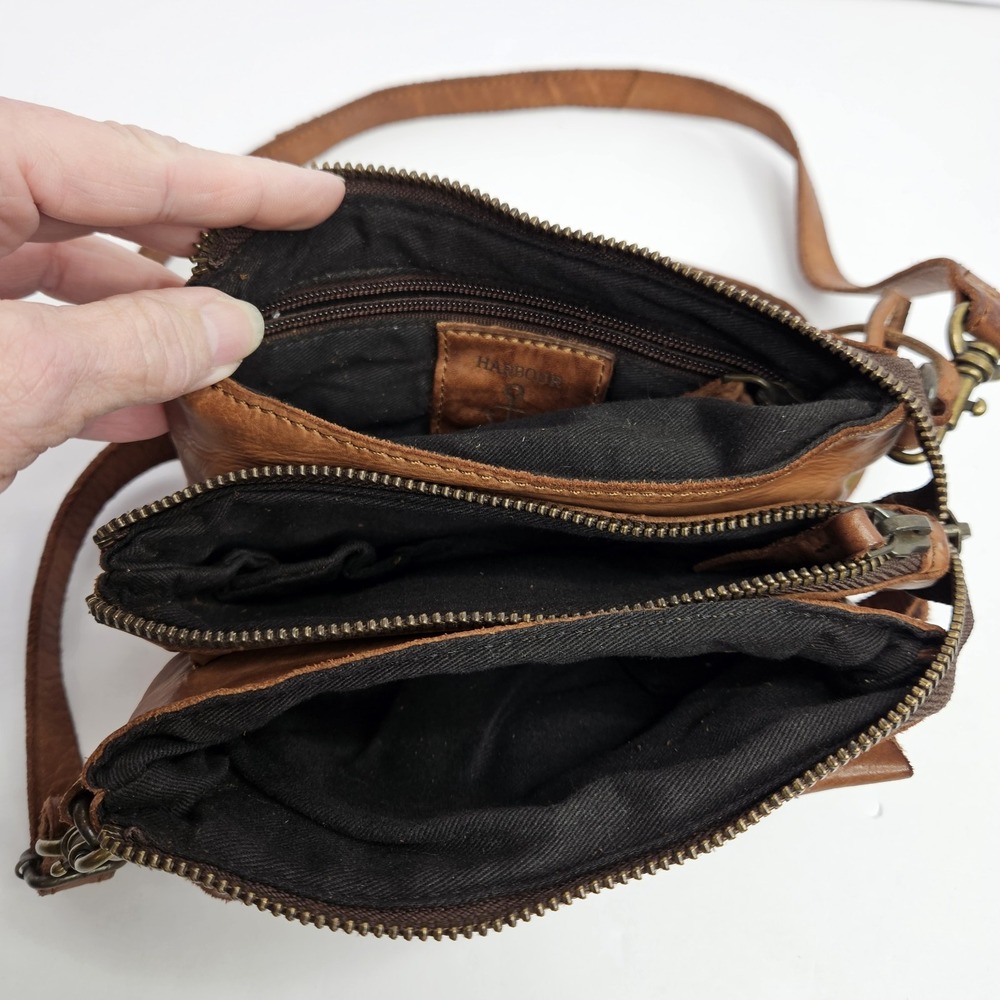 Harbour 2nd Leather Crossbody Strape 48" - Picture 4 of 4